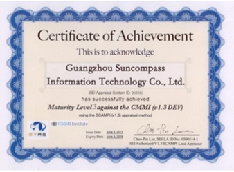 CMMI3级认证